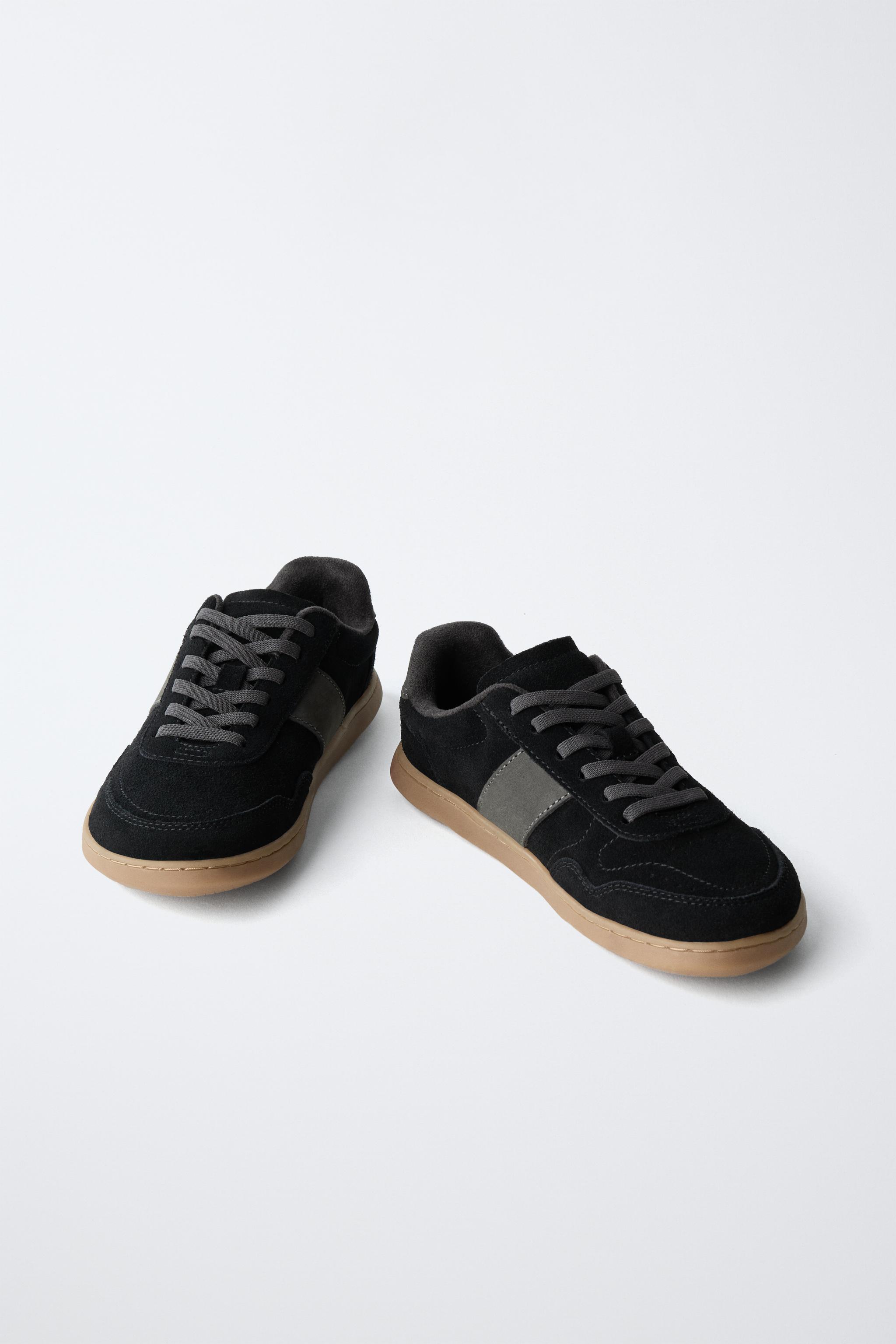BASKET BAREFOOT EN CUIR